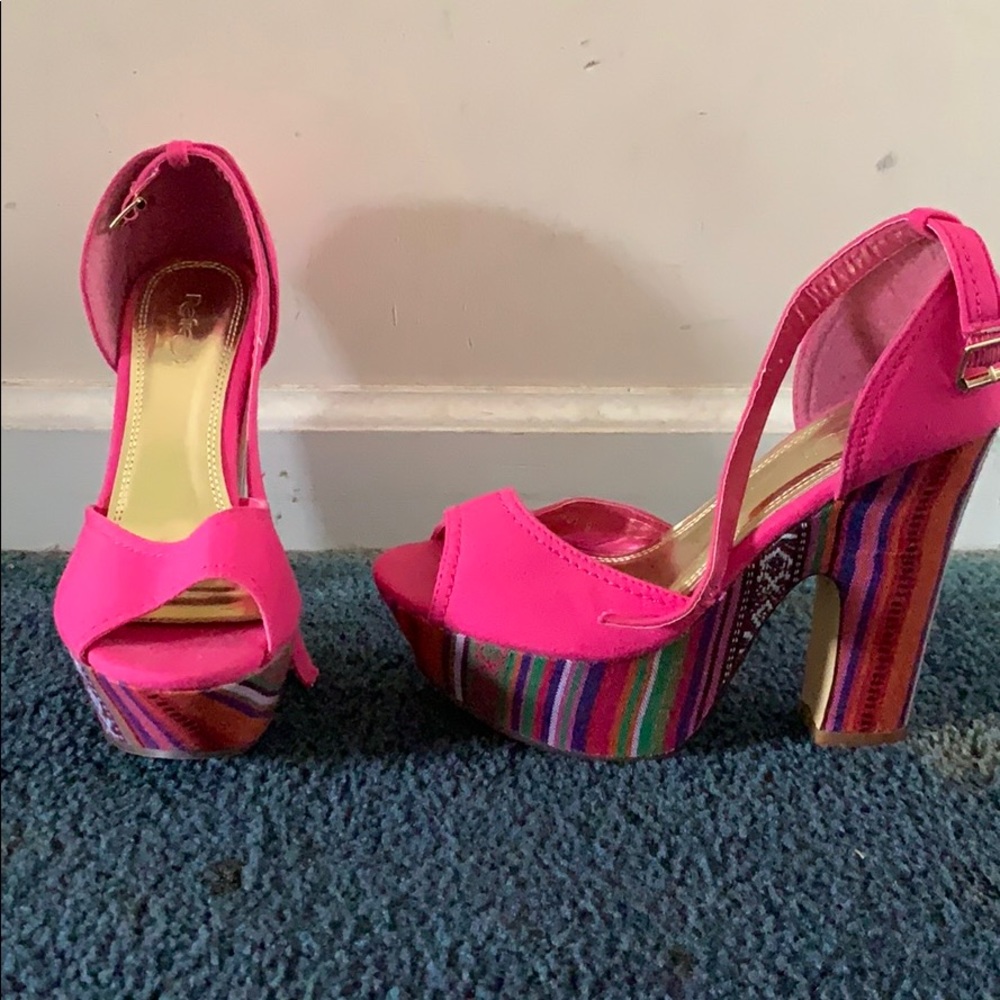 Colorful heels
